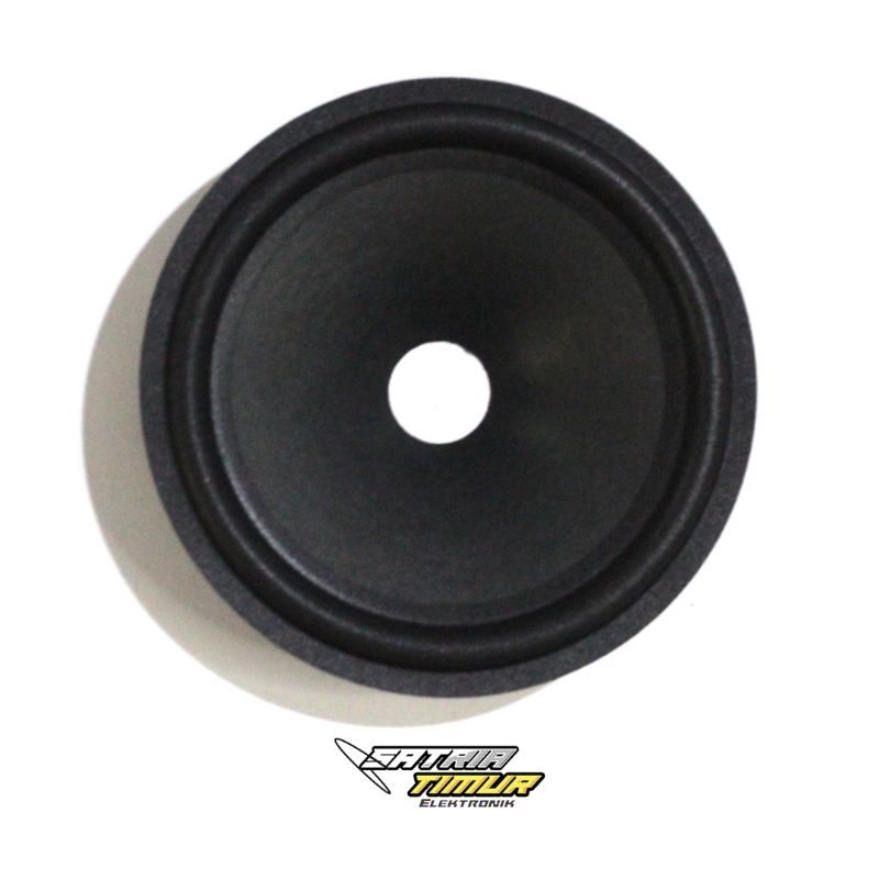 Daun cone konus speaker sepiker spk 6 inch 6in 6inch 6 in lubang 25,5mm Woofer woper universal