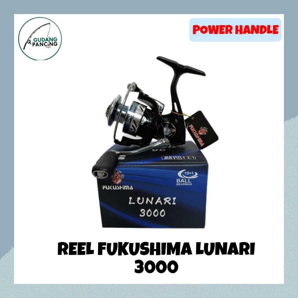 REEL PANCING FUKUSHIMA LUNARI 3000 POWER HANDLE