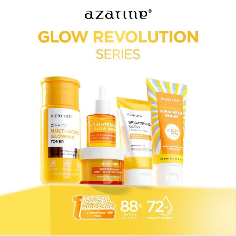 Azarine Glow Revolution Series(5pcs) Paket Skincare