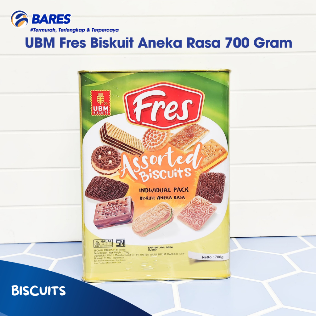 

UBM Fres Biskuit Aneka Rasa 700gr Individual Pack