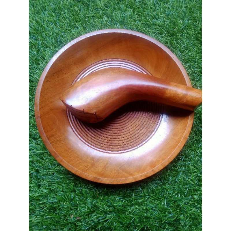 COBEK 22CM DARI KAYU ULIN KALIMANTAN