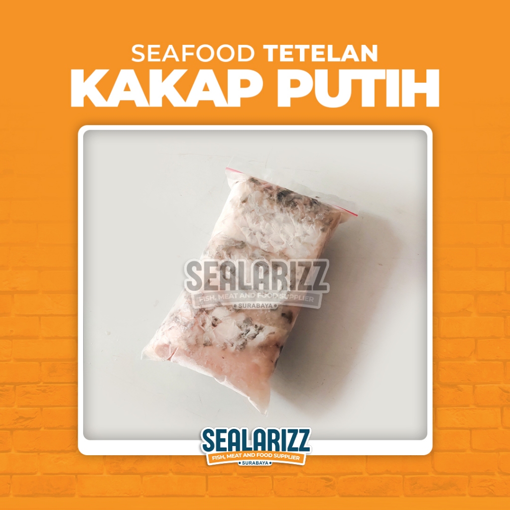 

Tetelan Kakap Putih Tanpa Duri / Daging Kakap Putih / Trimming Kakap Putih / Ikan Kakap Putih