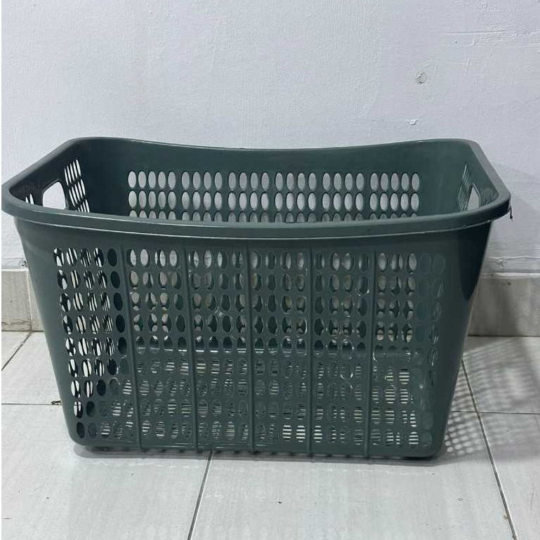KERANJANG PAJERO KERANJANG PLASTIK TEBAL JUMBO SERBAGUNA KERANJANG BAJU LAUNDRY KERANJANG PAKET JUMB