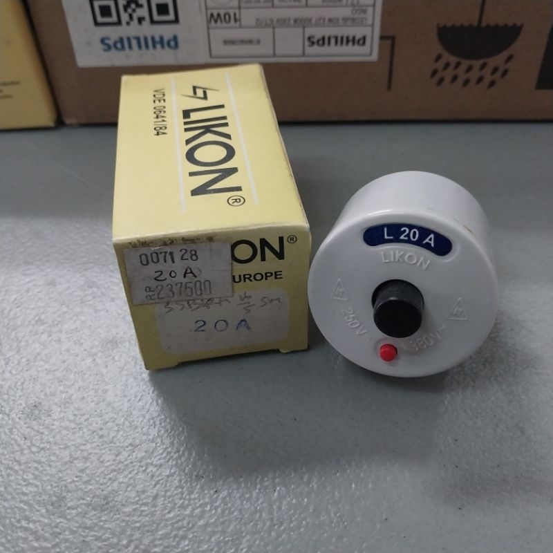 LIKON SEKERING OTOMATIS 20A 20 AMPERE SEKRING MADE IN EUROPE ASLI