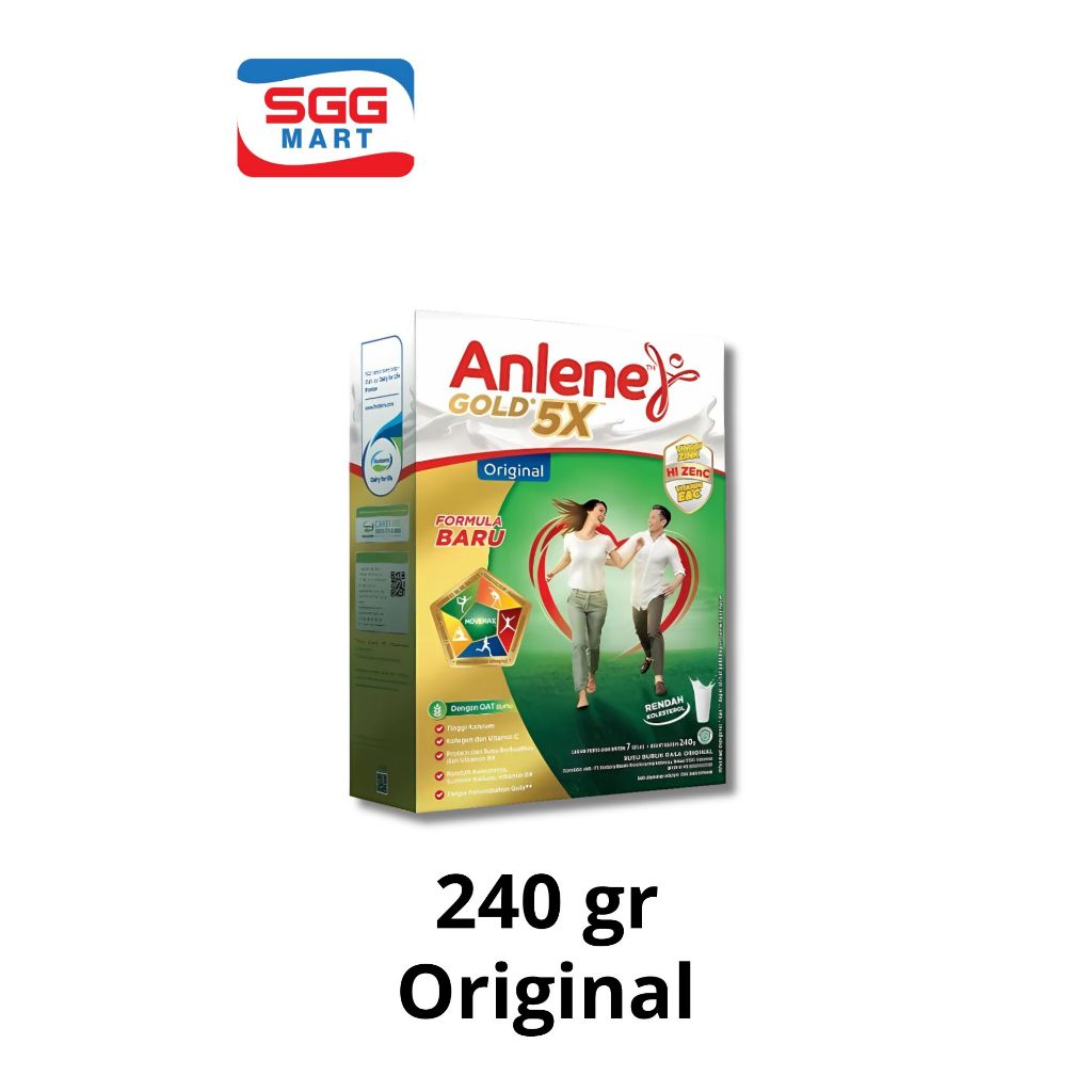 

Susu Anlene Gold Original 240gr