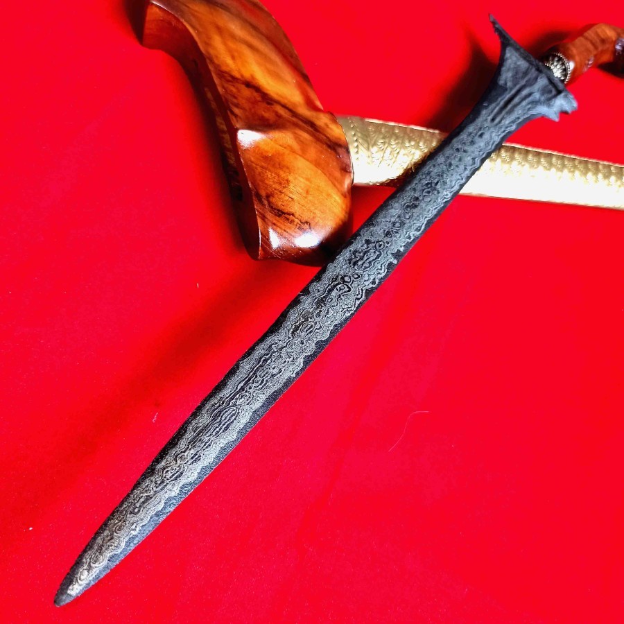 Keris Mangkurat Pamor Wahyu Tumurun Koleksi Pusaka Antik
