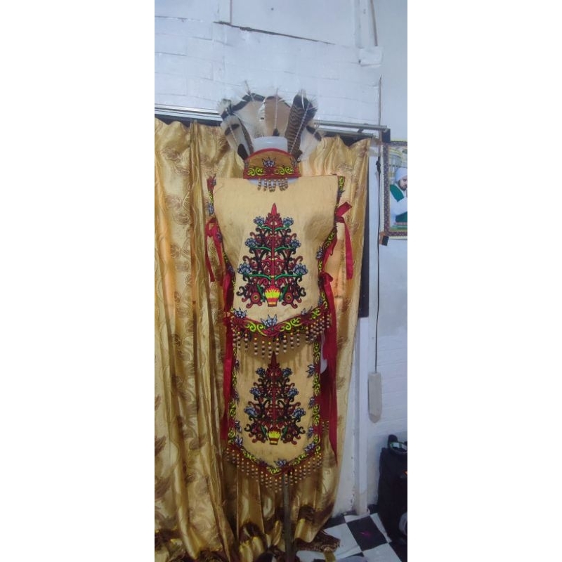 baju dayak 1 set wanita dewasa