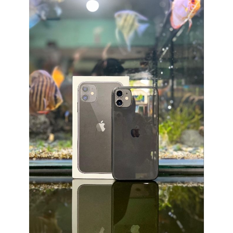 iPhone 11 128 Gb Garansi Resmi iB0X Hitam