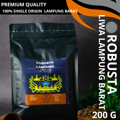 

BIJI KOPI ROBUSTA LAMPUNG (LIWA) PREMIUM QUALITY 200 GRAM