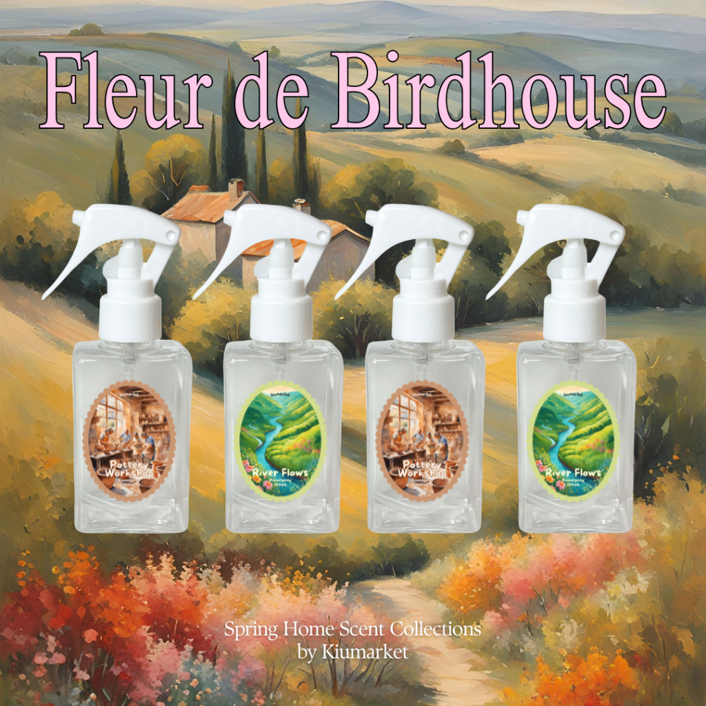 Fleur de Birdhouse Spring Collections Spring Season Room Spray 100ml by Kiumarket Home Fragrance