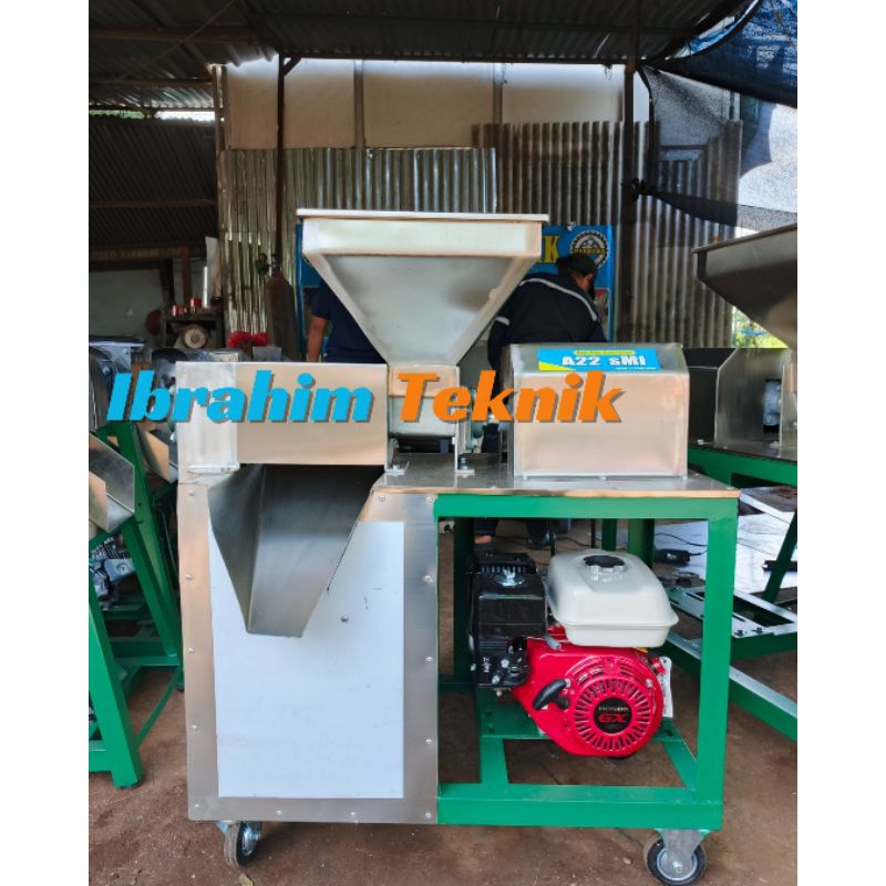 Mesin Peras Buah Santan Jamu type A22 Honda GX160 original lisensi thailand