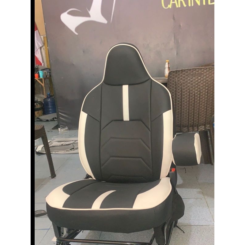 Jok mobil Ayla bahan Mbtech giorgio