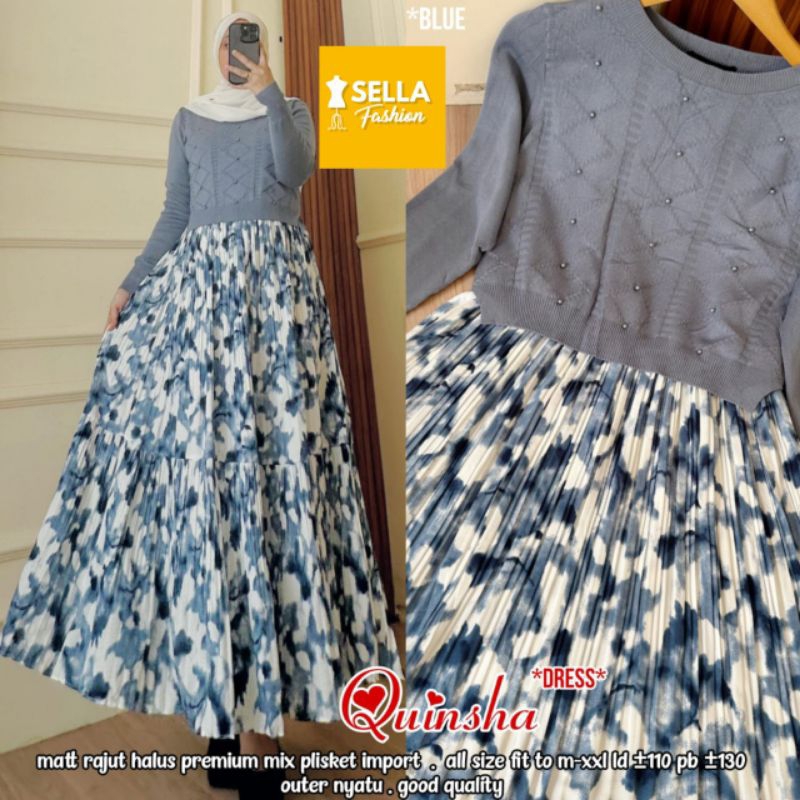 Gamis wanita Quinsha Terbaru 2025