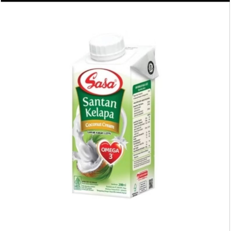 

Sasa santan cair 200ml 1 pcs original
