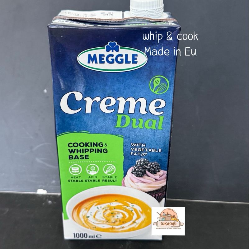 

Creme Dual 1lt Whipping Cooking Creme Krim Whip Masak