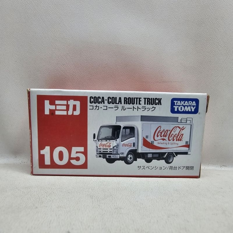 takara tomy coca cola route truck