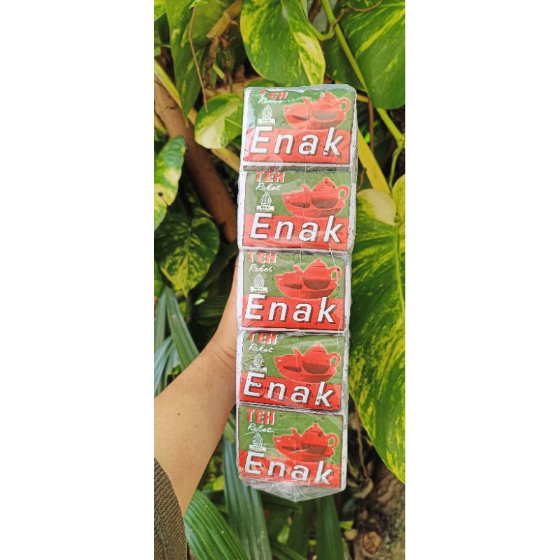 

Teh Enak (Raket Merah) - kemasan 1pack (10pcs) berat @40gram