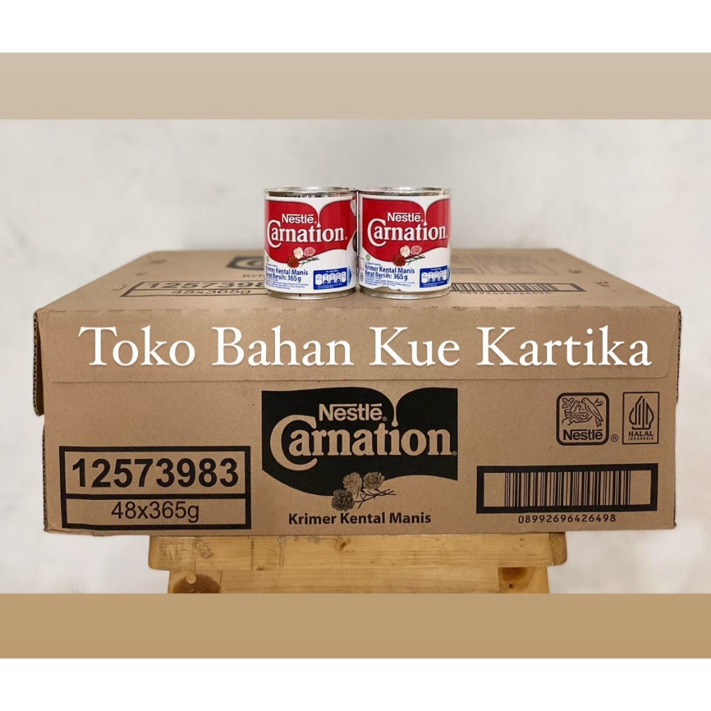 

Carnation Susu Kental Manis 365gr (isi 48) DUS - CARGO
