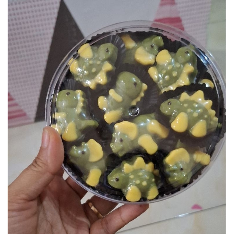 

coklat karakter Dino