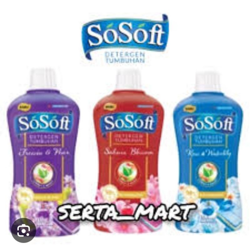 Sosoft wing detergent cair