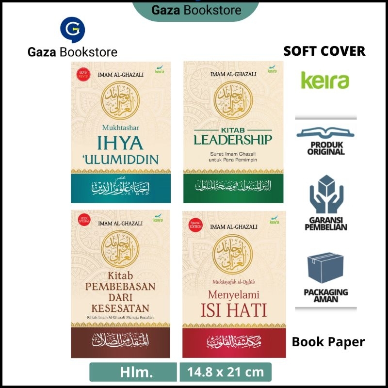 Paket Buku Imam Al-Ghazali I Buku Imam Ghazali I Imam Al-Ghazali