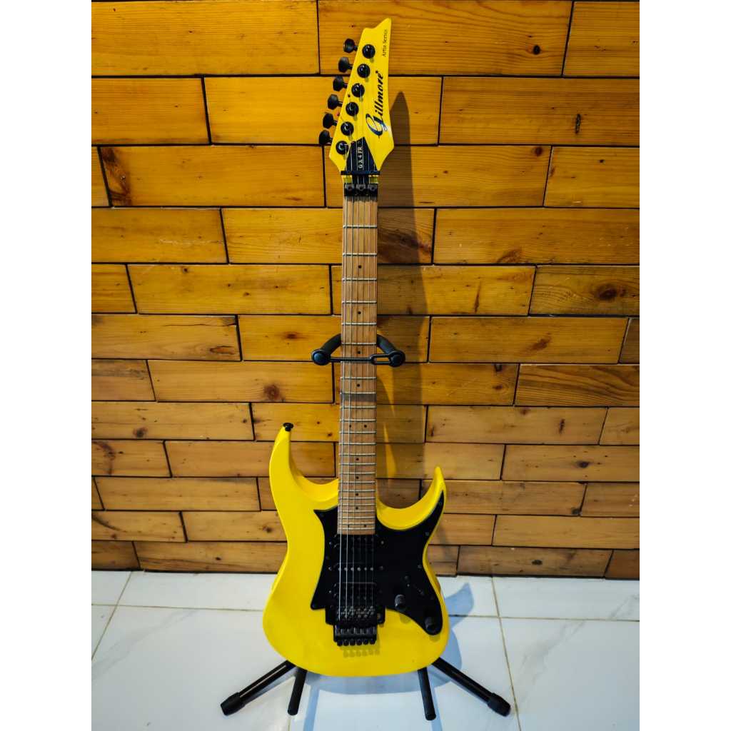 Gillmore Artist Series GX4FR Yellow | Gitar Elektrik