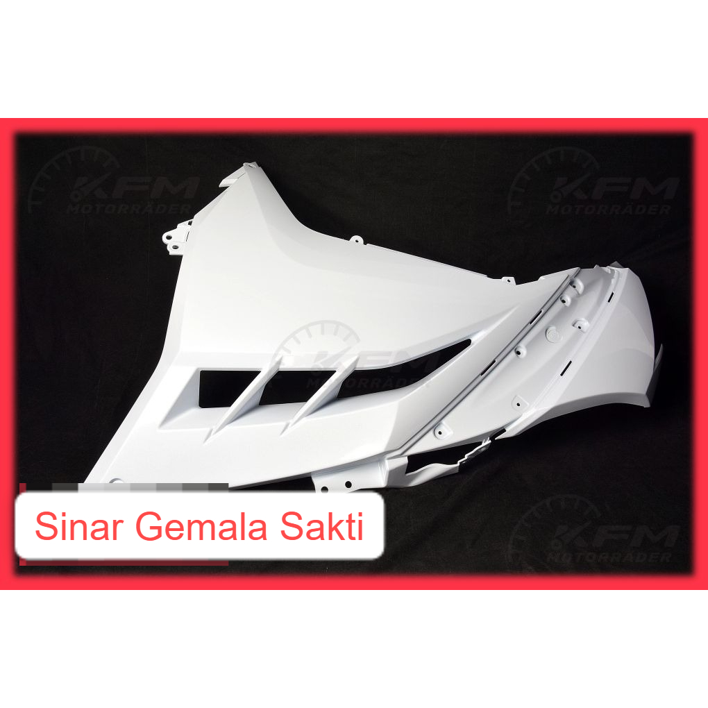 Body Fairing Kiri Putih Kawasaki Ninja 250 FI (55028-0508-25Y)