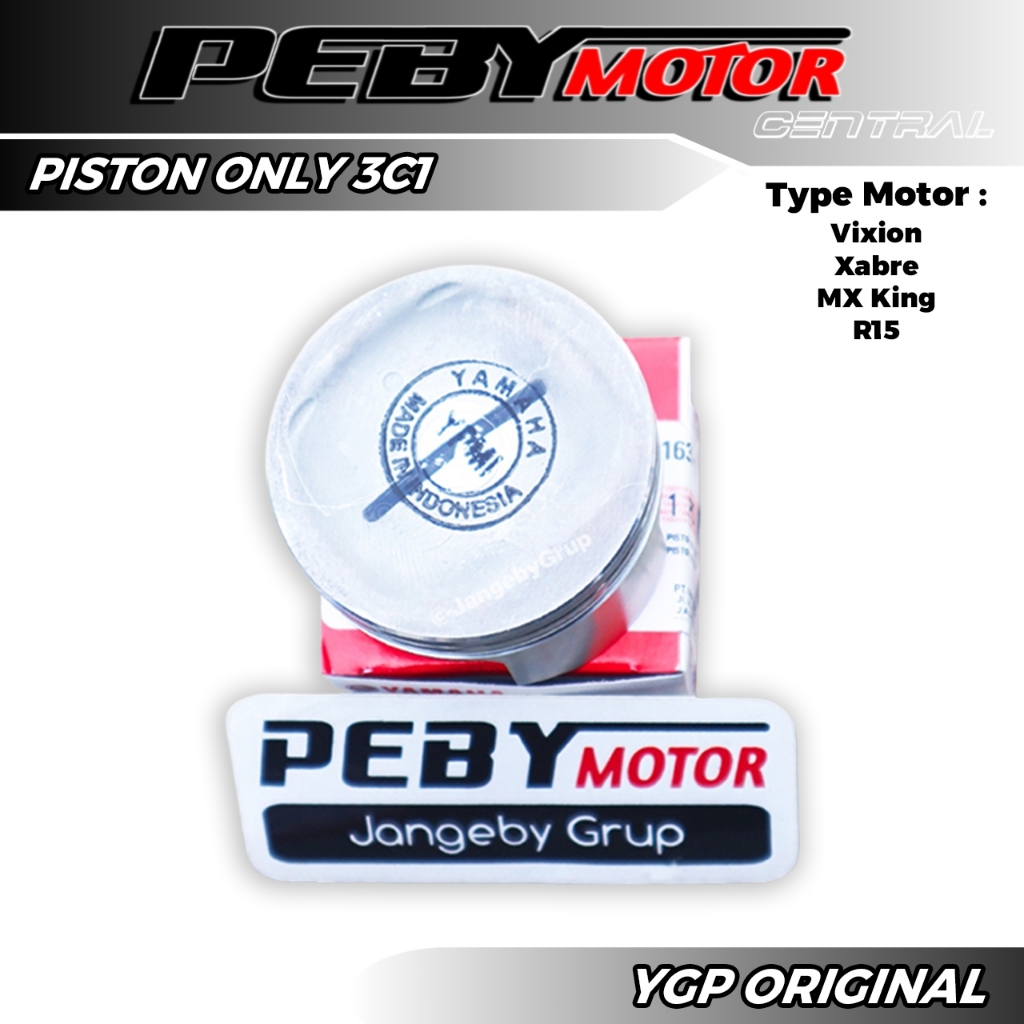 Piston Only Vixion Xabre MX King R15 ORIGINAL Resmi YGP 3C1-E1631