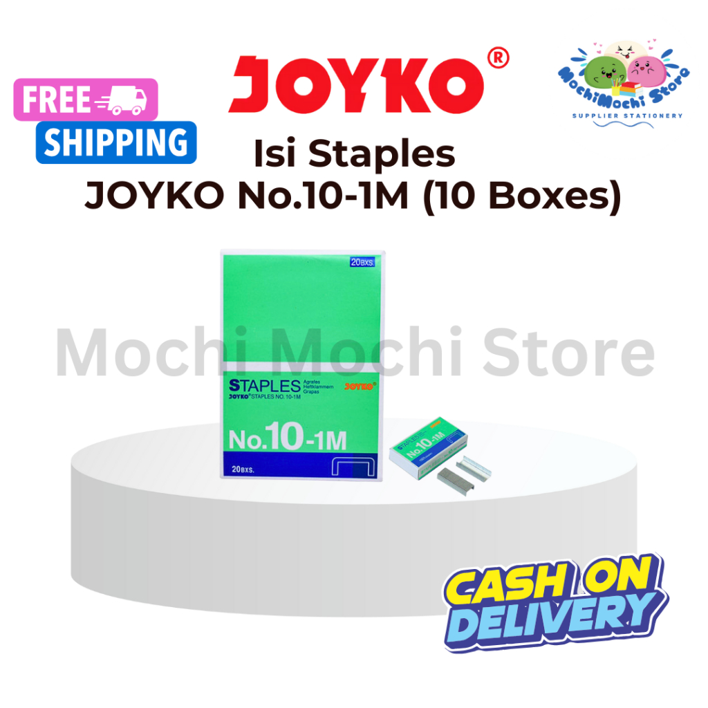 

PER 10 BOXES Isi Staples Joyko No.10-1M | Refill Staples | Refill Stapler | Isi Stapler Stationery