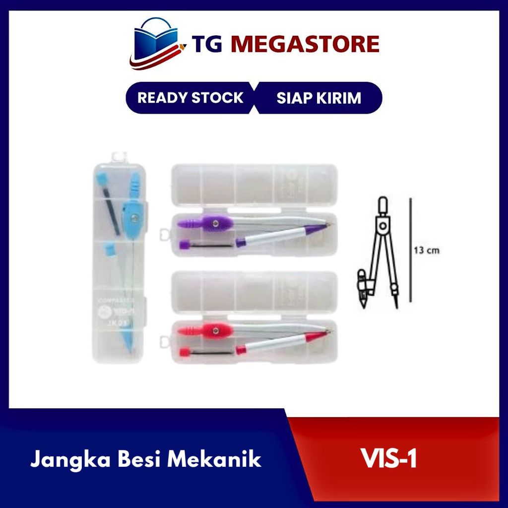 

Jangka Besi Mekanik Vis-1 - JK01