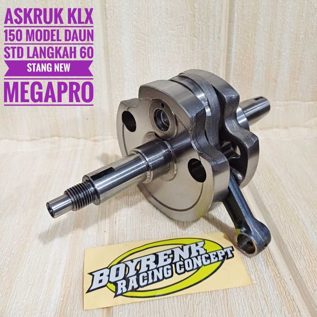 (MODEL DAUN STD) ASKRUK KRUK AS KLX 150 LANGKAH 60 PIN 14  - BOYRENK