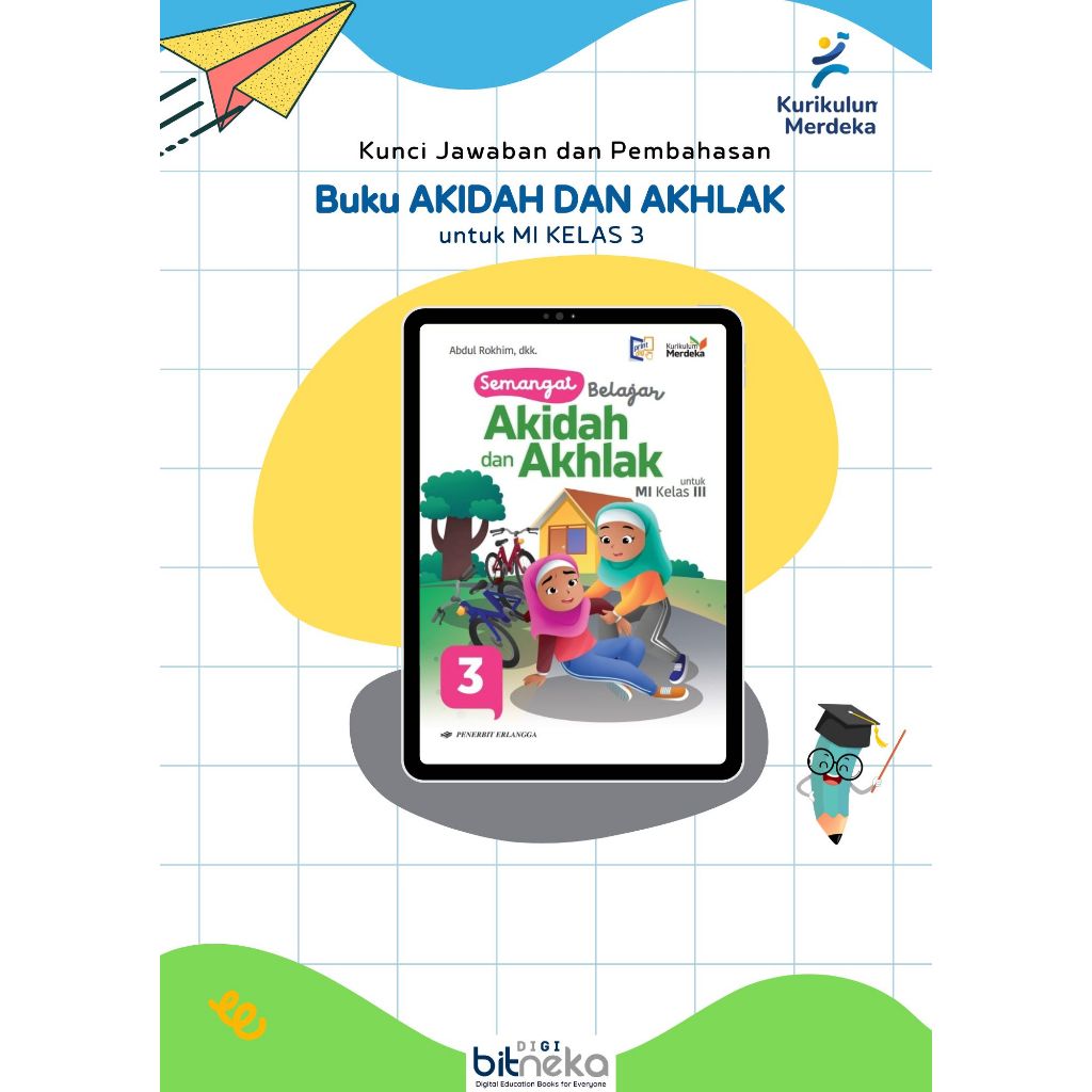 Kunci Jawaban Buku Akidah Akhlak SD/MI Kelas 3 Kurikulum Merdeka - ERLANGGA
