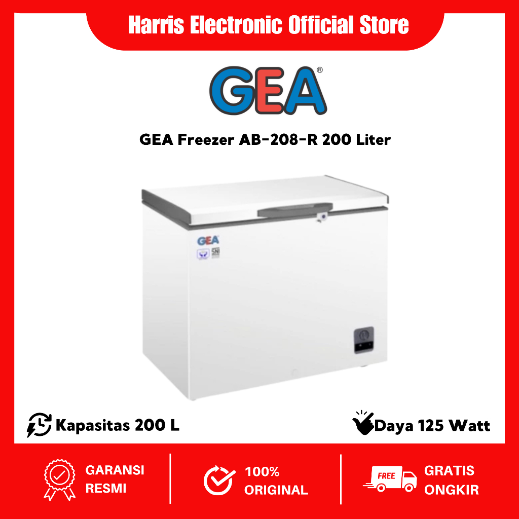 CHEST FREEZER GEA AB-208R Freezer Box GEA AB208R AB 208 R