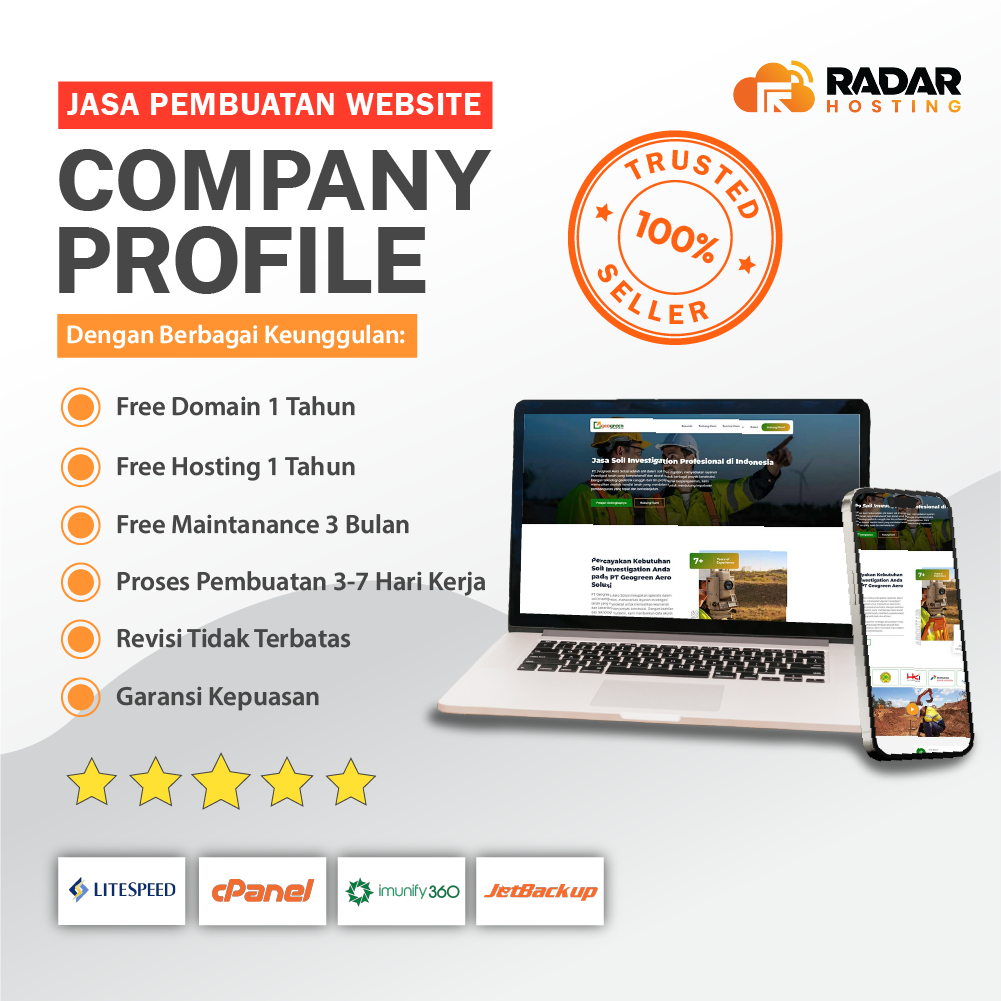 Jasa Pembuatan Website Company Profil, UMKM, Web Wisata & Custom