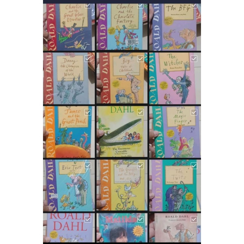 [12.12 DESEMBER PROMO] PRELOVED Roald Dahl BUKU BEKAS Semua Judul (Charlie And the Chocolate Factory