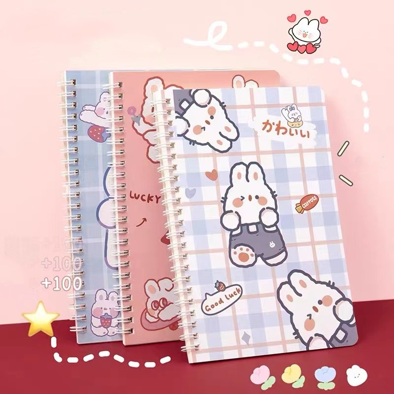 

[Whispers] A5 A7 Lucu Buku Notebook Mini Alat Tulis Sekolah Anak Kartun Stationery
