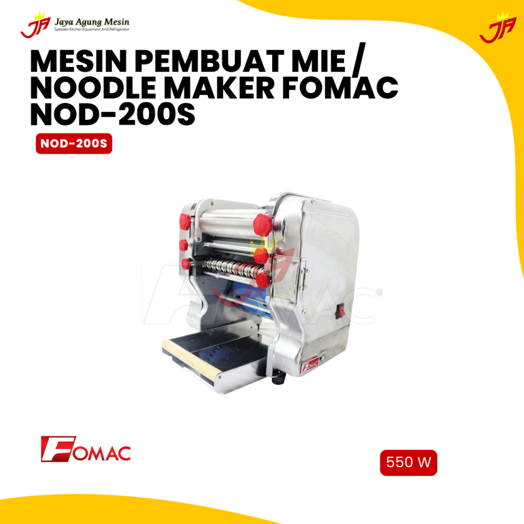 FOMAC Mesin Pembuat Mie / Noodle Maker Fomac NOD-200S