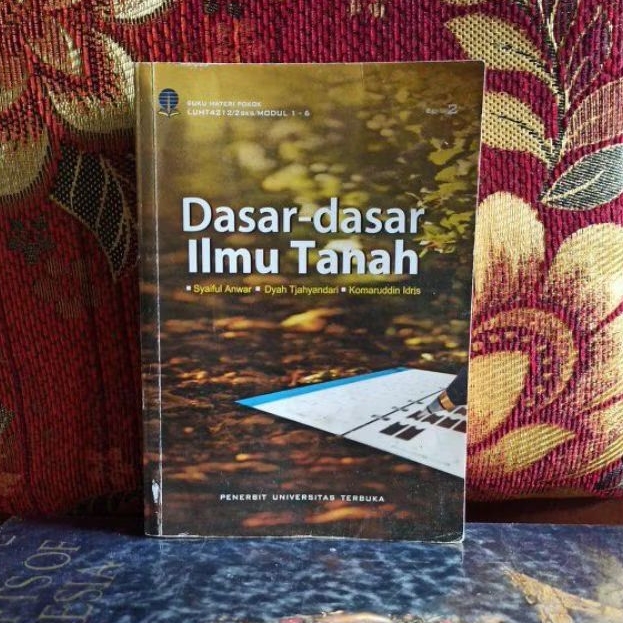 Buku Original Dasar-dasar Ilmu Tanah EDISI 2 Syaiful Anwar, dkk