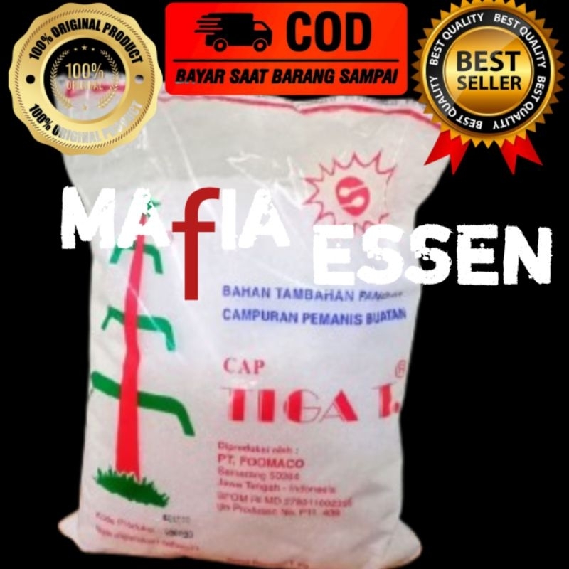 

sari manis//pemanis buatan cap 3T uk 1 KG