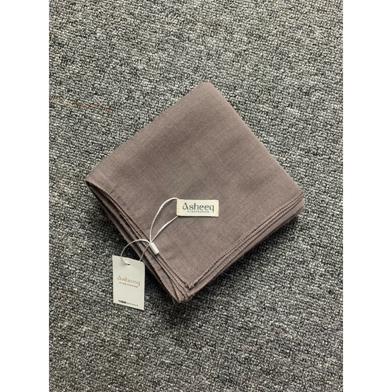 Aisyah Basic Paris Premium | Hijab Segi Empat Paris | Basic Hijab by Asheeq