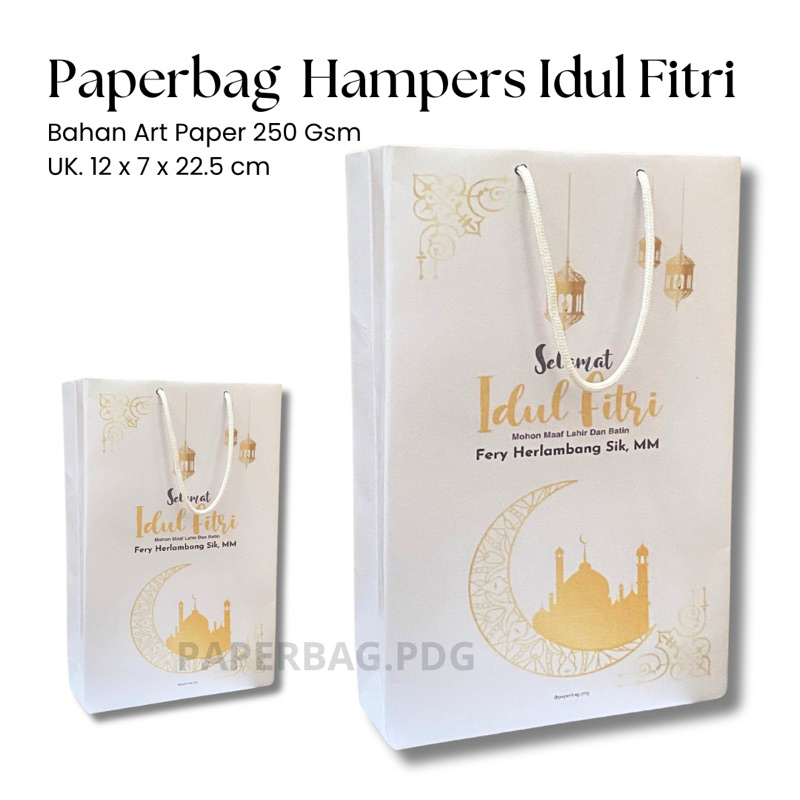 

PAPERBAG HAMPERS HADIAH LEBARAN IDUL FITRI 2025 | GIFT LEBARAN | CUSTOM DESIGN