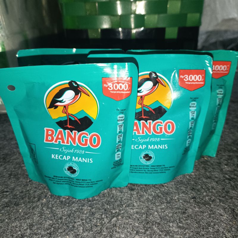 

[ecer] Bango Kecap Manis 3000 an 77 Gram Kedelai Hitam Pilihan