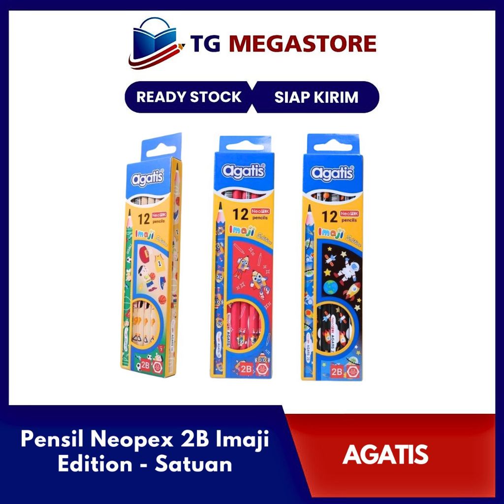 

Pensil Agatis Neopex 2B Imaji Edition - Satuan
