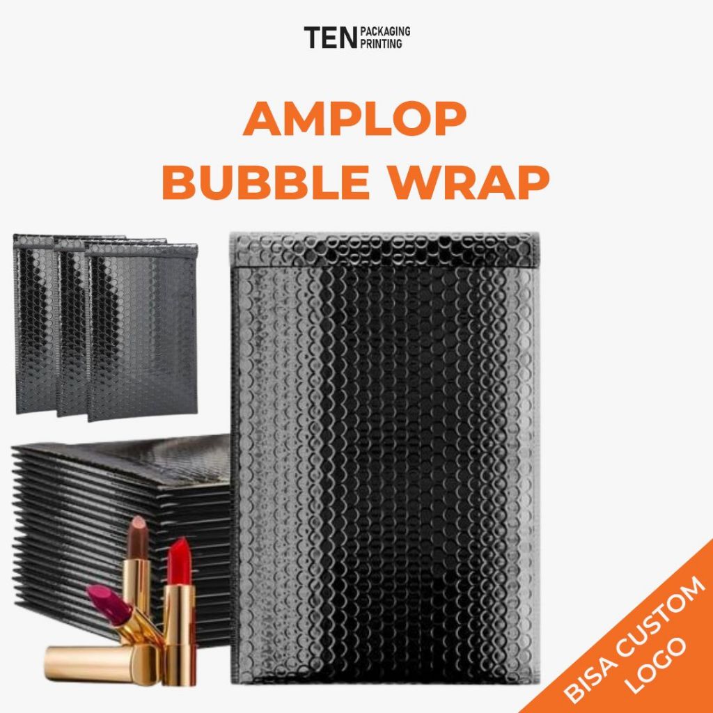 

AMPLOP BUBBLE WRAP HITAM TERMURAH (Harga Per pcs)