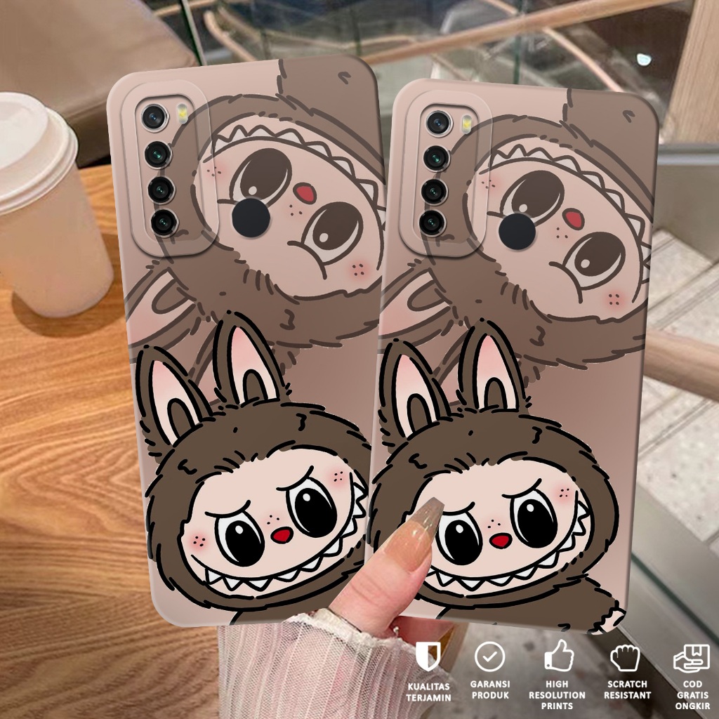 Case Xiaomi Redmi Note 8 - Softcase Xiaomi Redmi Note 8 Motif Labubu - Casing Hp Xiaomi Redmi Note 8