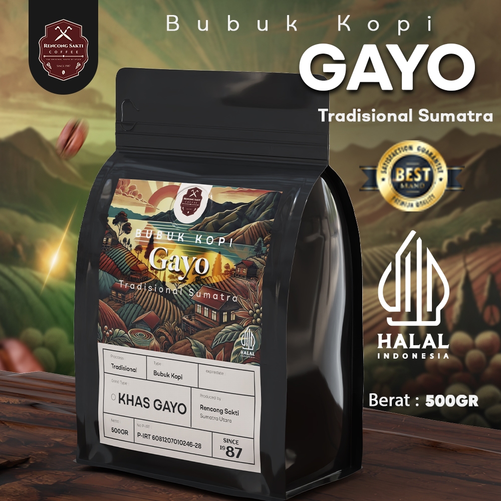 

Kopi Gayo Bubuk Robusta Mix Aroma & Rasa Autentik