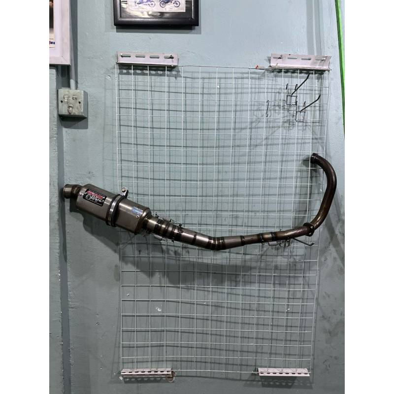 Kenalpot Satria FU Ahau Racing Original Lawas NOS Oval knalpot Racing Fu Ahau Motor