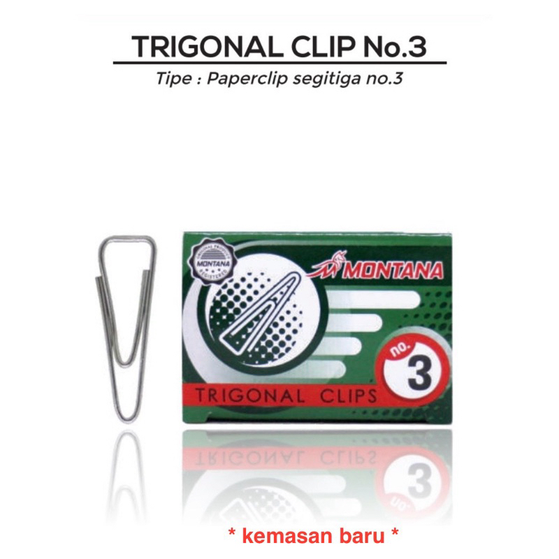 

Paper Clip no 3 Montana / Klip Kertas