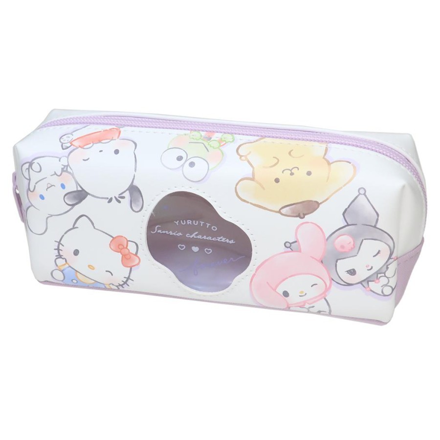 

Pencil Case Sanrio Characters Always Together Yurutto Kotak Pensil Storage Pouch Limited Edition