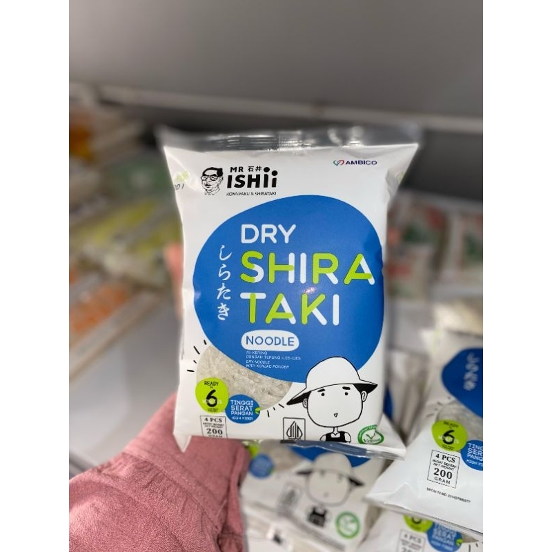 

Mr. ISHII DRY Shirataki Noodle 200g (4 pcs)